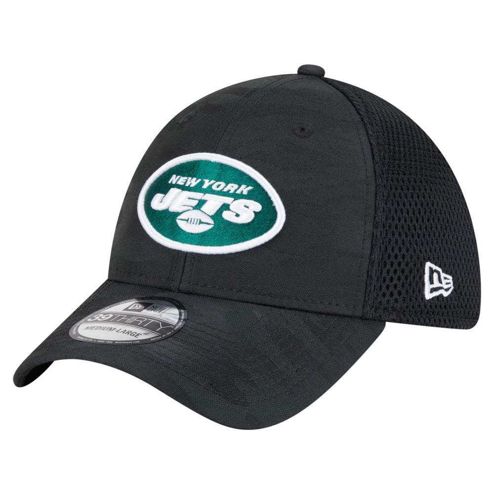 New York Jets New Era Active Camo 39THIRTY Flex Hat Black - NFL
