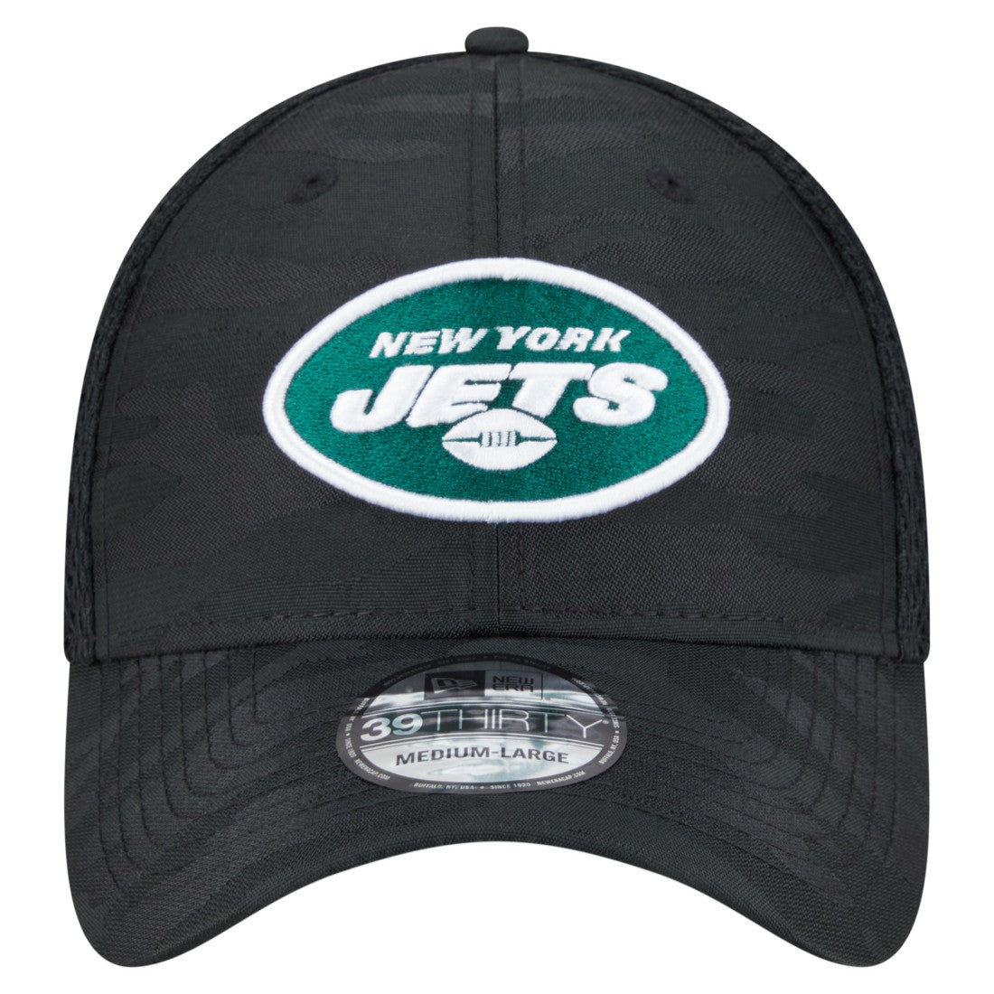 New York Jets New Era Active Camo 39THIRTY Flex Hat Black - NFL