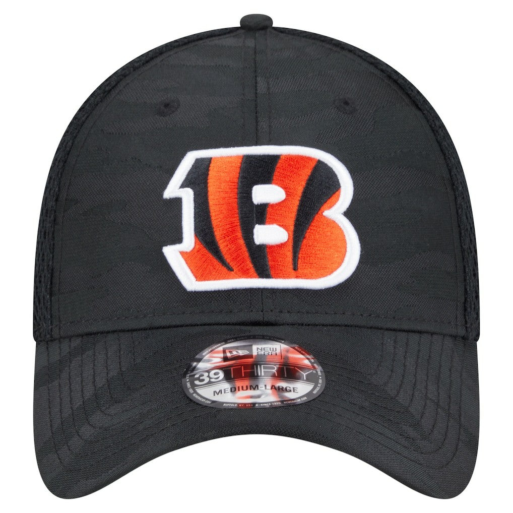 Cincinnati Bengals New Era Active Camo 39THIRTY Flex Hat Black - NFL