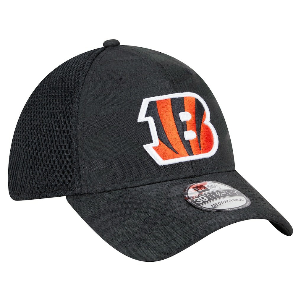 Cincinnati Bengals New Era Active Camo 39THIRTY Flex Hat Black - NFL