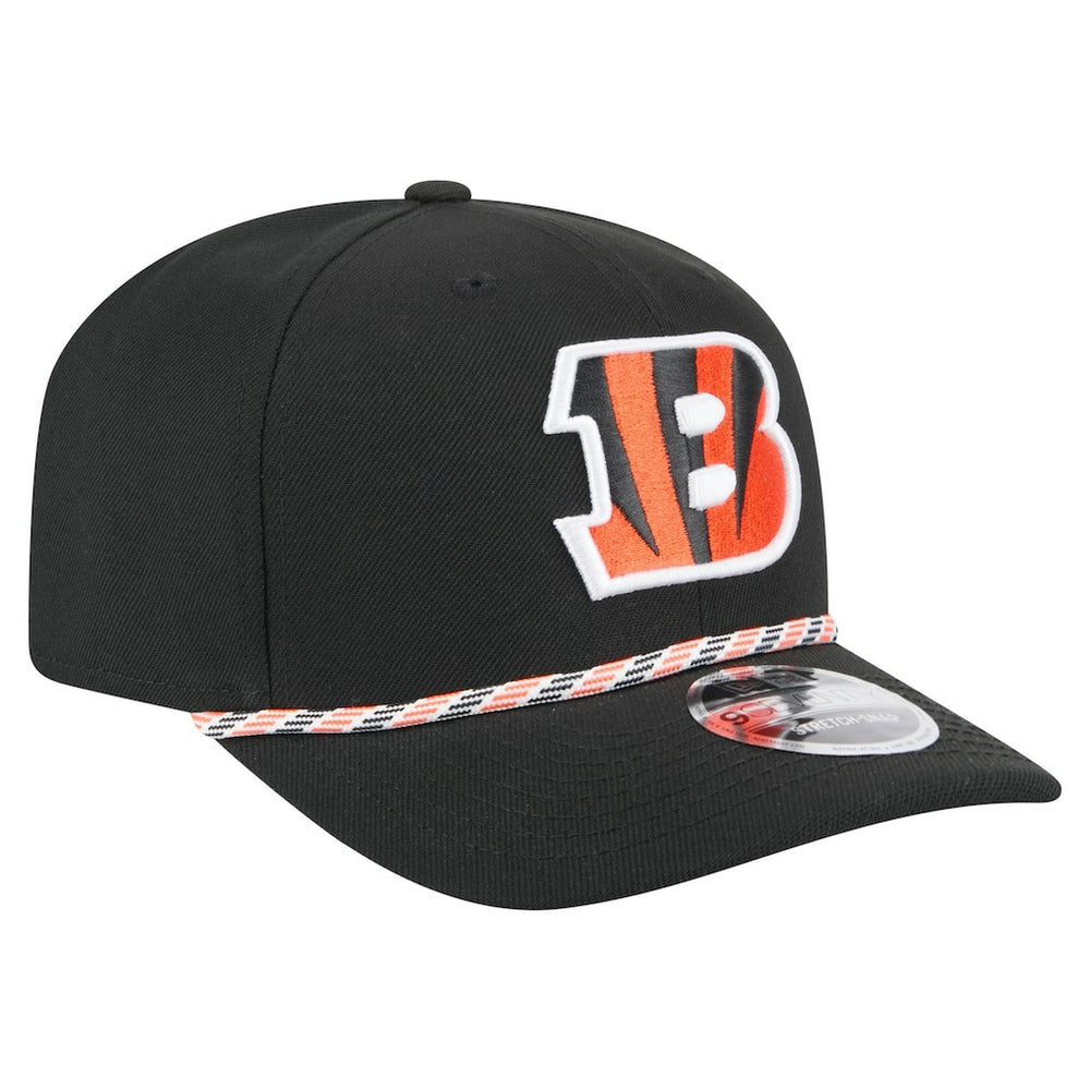 Cincinnati Bengals New Era Gameday Multi Rope 9SEVENTY Stretch-Snap Hat Black - NFL