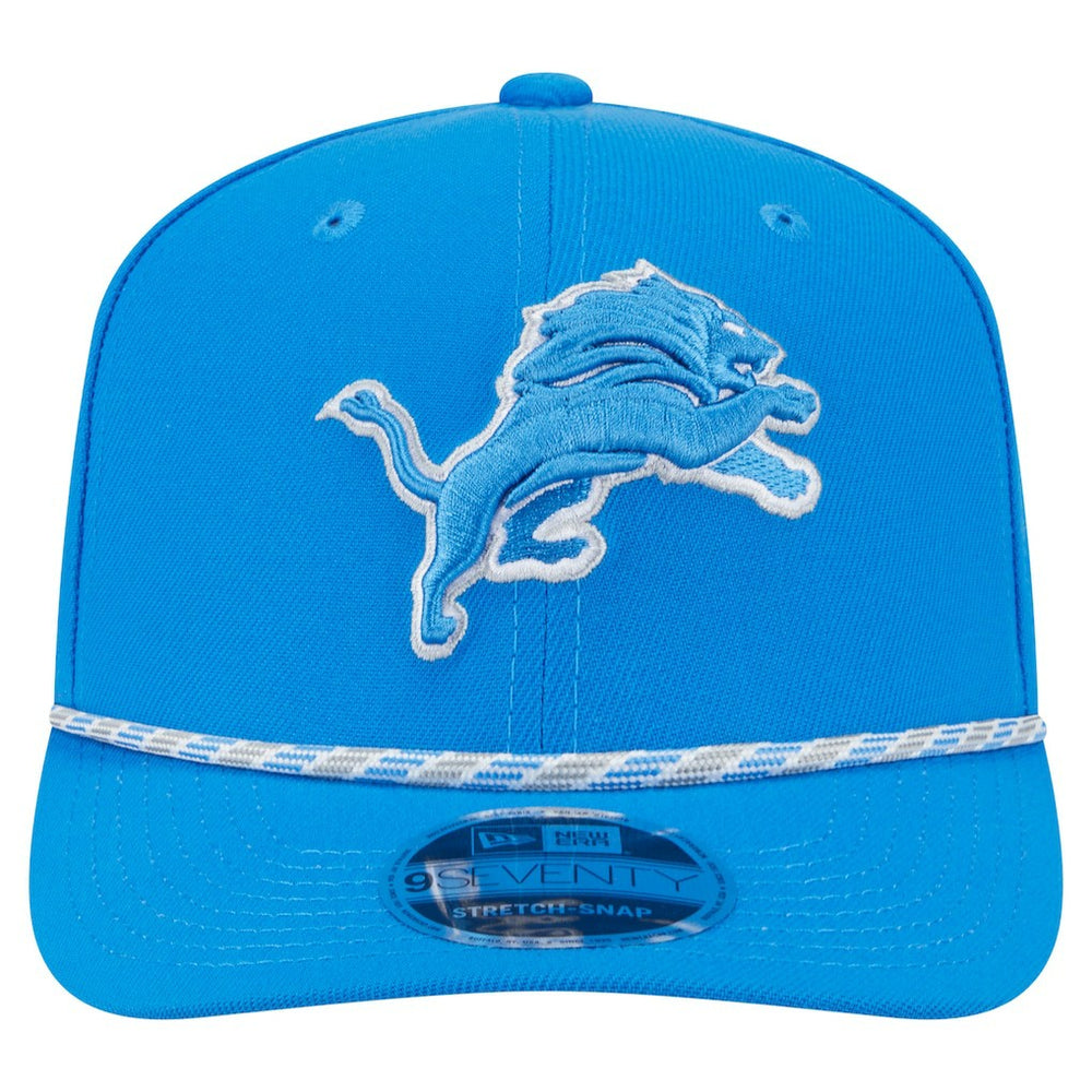 Detroit Lions New Era Gameday Multi Rope 9SEVENTY Stretch-Snap Hat Blue - NFL