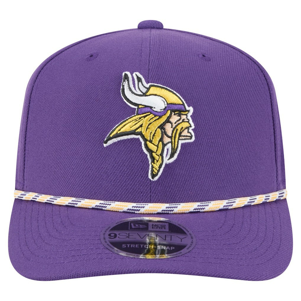 Minnesota Vikings New Era Gameday Multi Rope 9SEVENTY Stretch-Snap Hat Purple - NFL