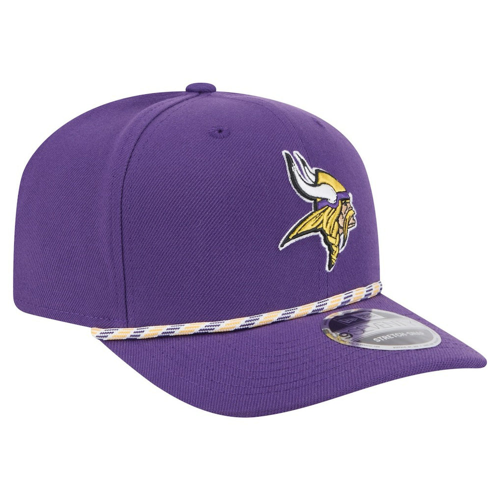 Minnesota Vikings New Era Gameday Multi Rope 9SEVENTY Stretch-Snap Hat Purple - NFL