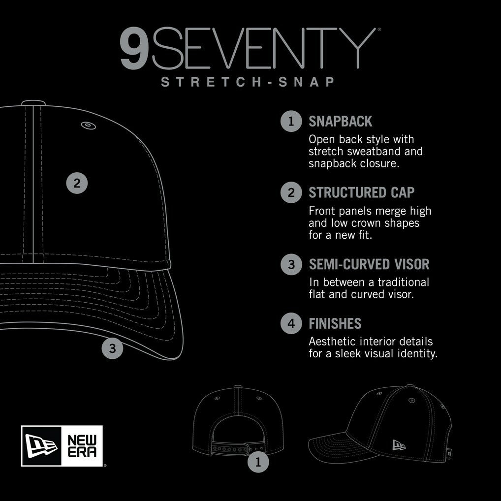 New York Giants New Era Gameday Multi Rope 9SEVENTY Stretch-Snap Hat Royal - NFL