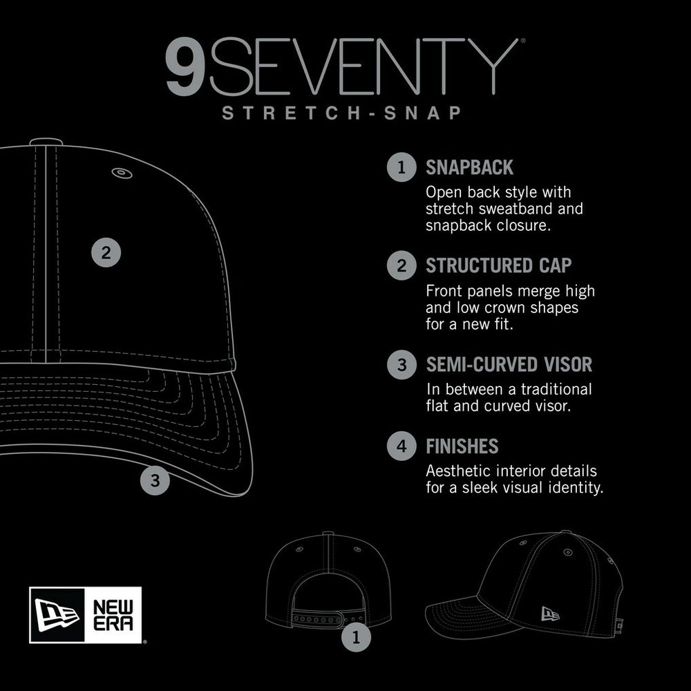 New York Giants New Era Gameday Multi Rope 9SEVENTY Stretch-Snap Hat Royal - NFL