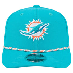 Miami Dolphins New Era Gameday Multi Rope 9SEVENTY Stretch-Snap Hat Aqua - NFL