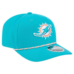 Miami Dolphins New Era Gameday Multi Rope 9SEVENTY Stretch-Snap Hat Aqua - NFL