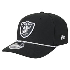 Las Vegas Raiders New Era Gameday Multi Rope 9SEVENTY Stretch-Snap Hat Black - NFL