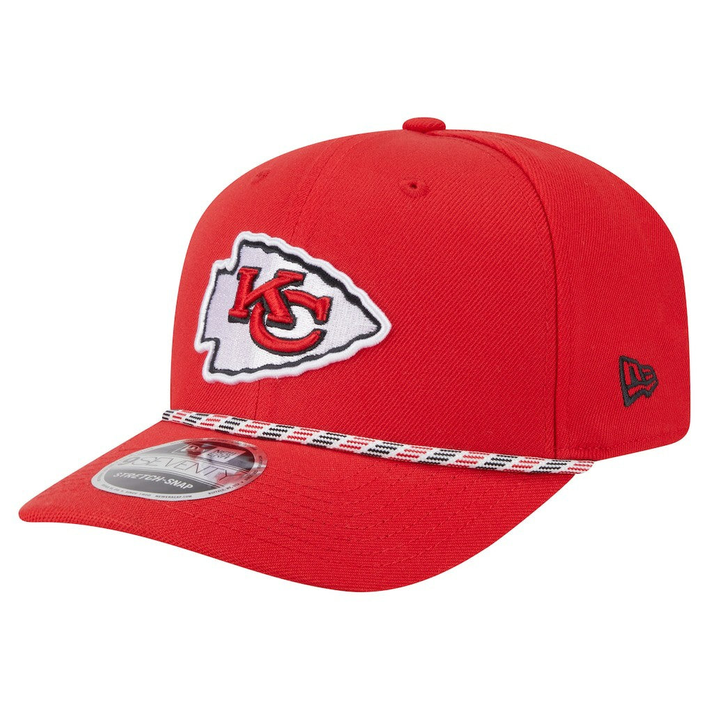 Kansas City Chiefs New Era Gameday Multi Rope 9SEVENTY Stretch-Snap Hat Red - NFL