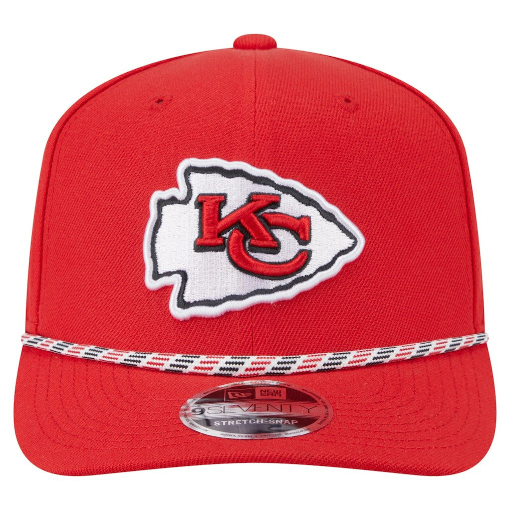 Kansas City Chiefs New Era Gameday Multi Rope 9SEVENTY Stretch-Snap Hat Red - NFL