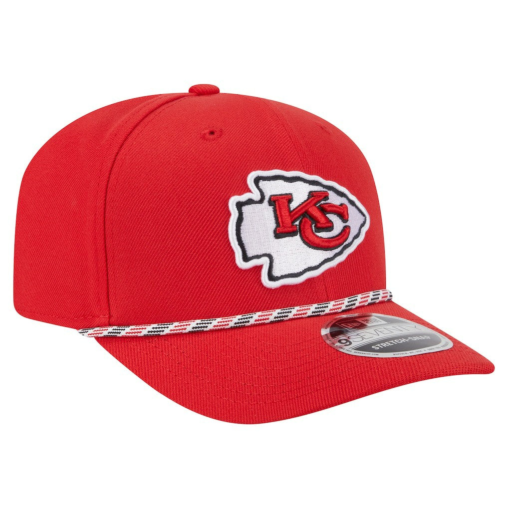 Kansas City Chiefs New Era Gameday Multi Rope 9SEVENTY Stretch-Snap Hat Red - NFL