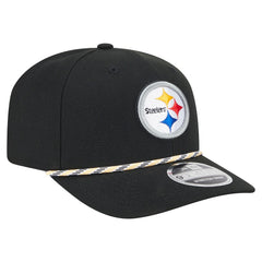 Pittsburgh Steelers New Era Gameday Multi Rope 9SEVENTY Stretch-Snap Hat Black - NFL