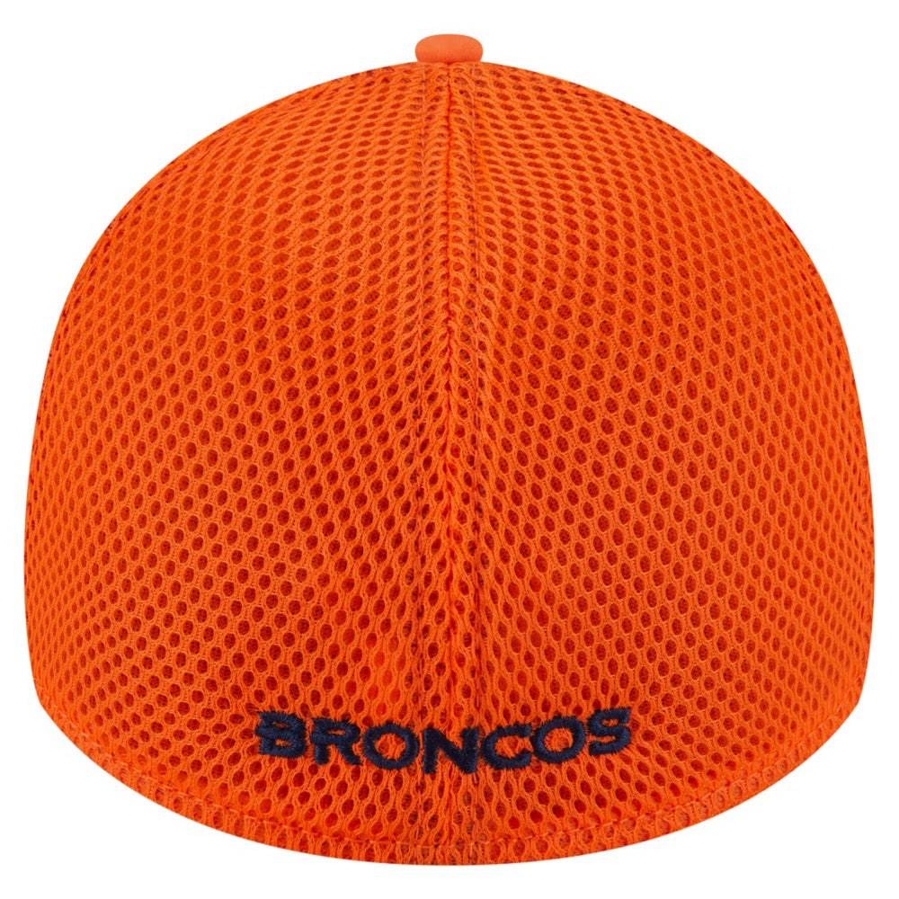 Denver Broncos New Era Game Day Linear 39THIRTY Flex Hat Orange - NFL