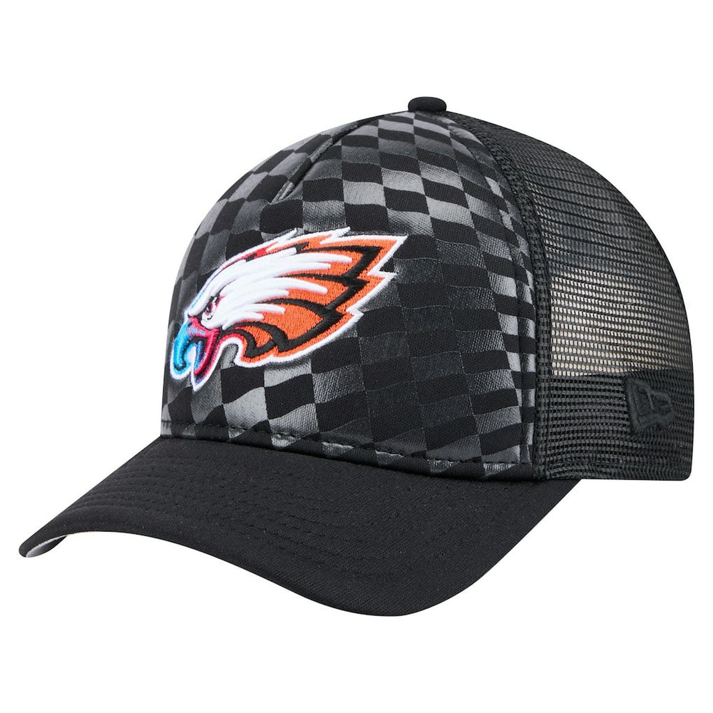 Philadelphia Eagles New Era Gradient 9FORTY Adjustable Hat Black - NFL