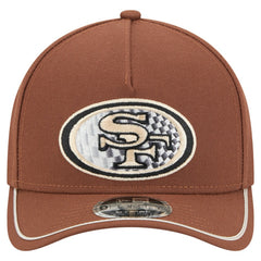 San Francisco 49ers New Era Motorsport 9FORTY Adjustable Hat Brown - NFL