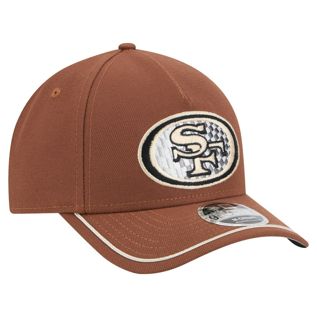 San Francisco 49ers New Era Motorsport 9FORTY Adjustable Hat Brown - NFL