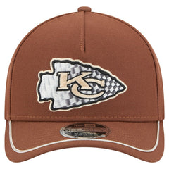Kansas City Chiefs New Era Motorsport 9FORTY Adjustable Hat Brown - NFL
