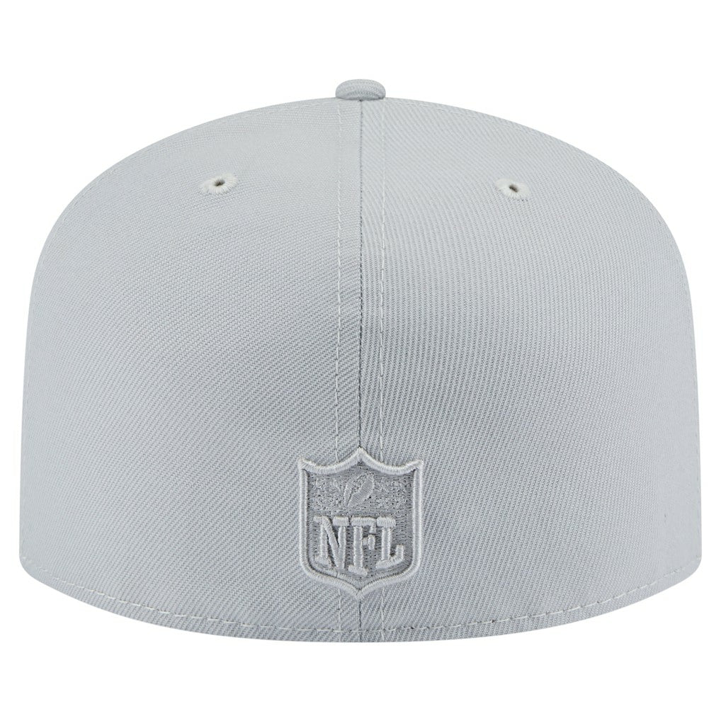 Miami Dolphins New Era Color Pack A-Frame 59FIFTY Fitted Hat Gray - NFL