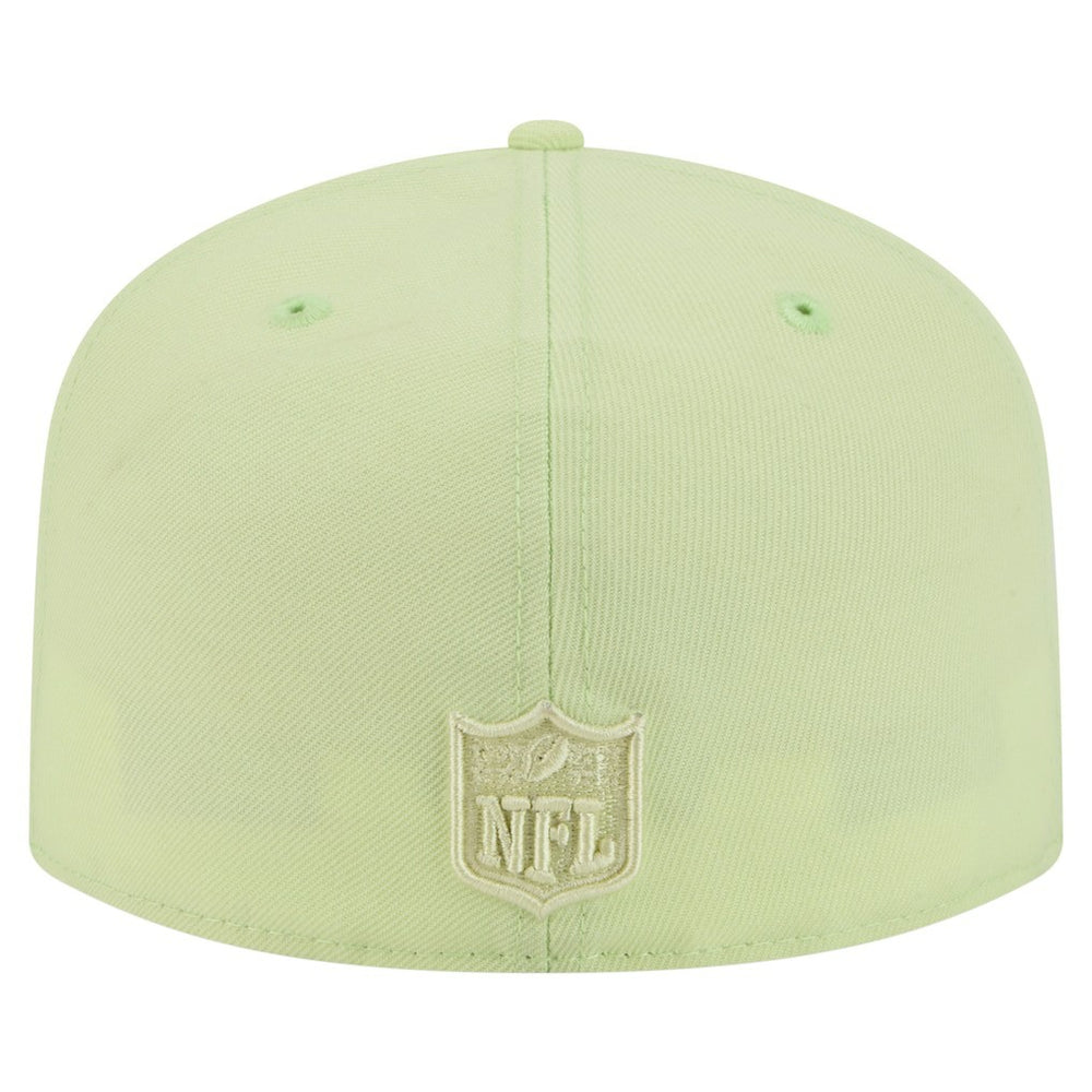Las Vegas Raiders New Era Color Pack A-Frame 59FIFTY Fitted Hat Light Green - NFL