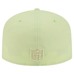 Las Vegas Raiders New Era Color Pack A-Frame 59FIFTY Fitted Hat Light Green - NFL