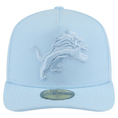 Detroit Lions New Era Color Pack A-Frame 59FIFTY Fitted Hat Light Blue - NFL