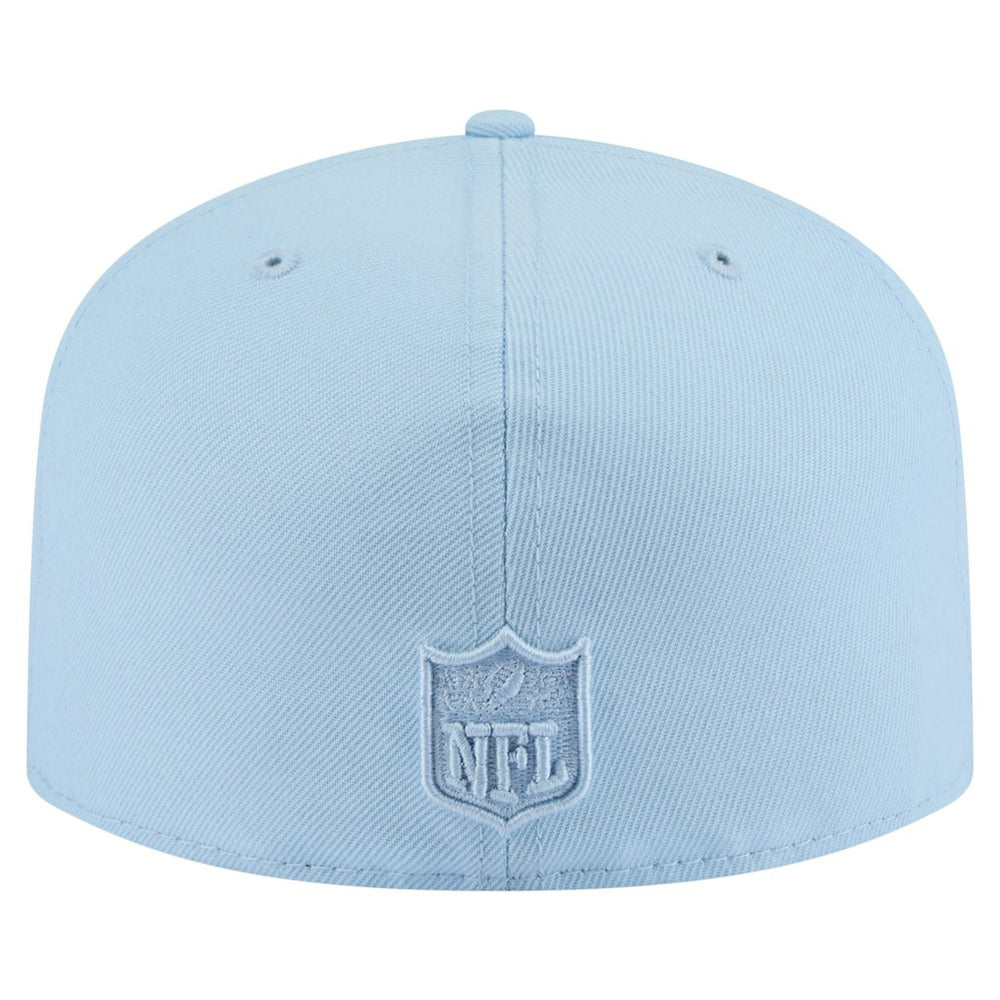 Detroit Lions New Era Color Pack A-Frame 59FIFTY Fitted Hat Light Blue - NFL