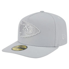 Kansas City Chiefs New Era Color Pack A-Frame 59FIFTY Fitted Hat Gray - NFL