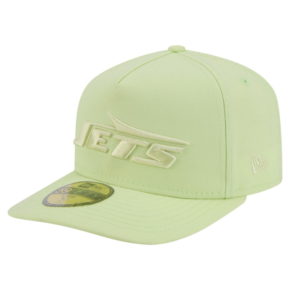 New York Jets New Era Color Pack A-Frame 59FIFTY Fitted Hat Green - NFL
