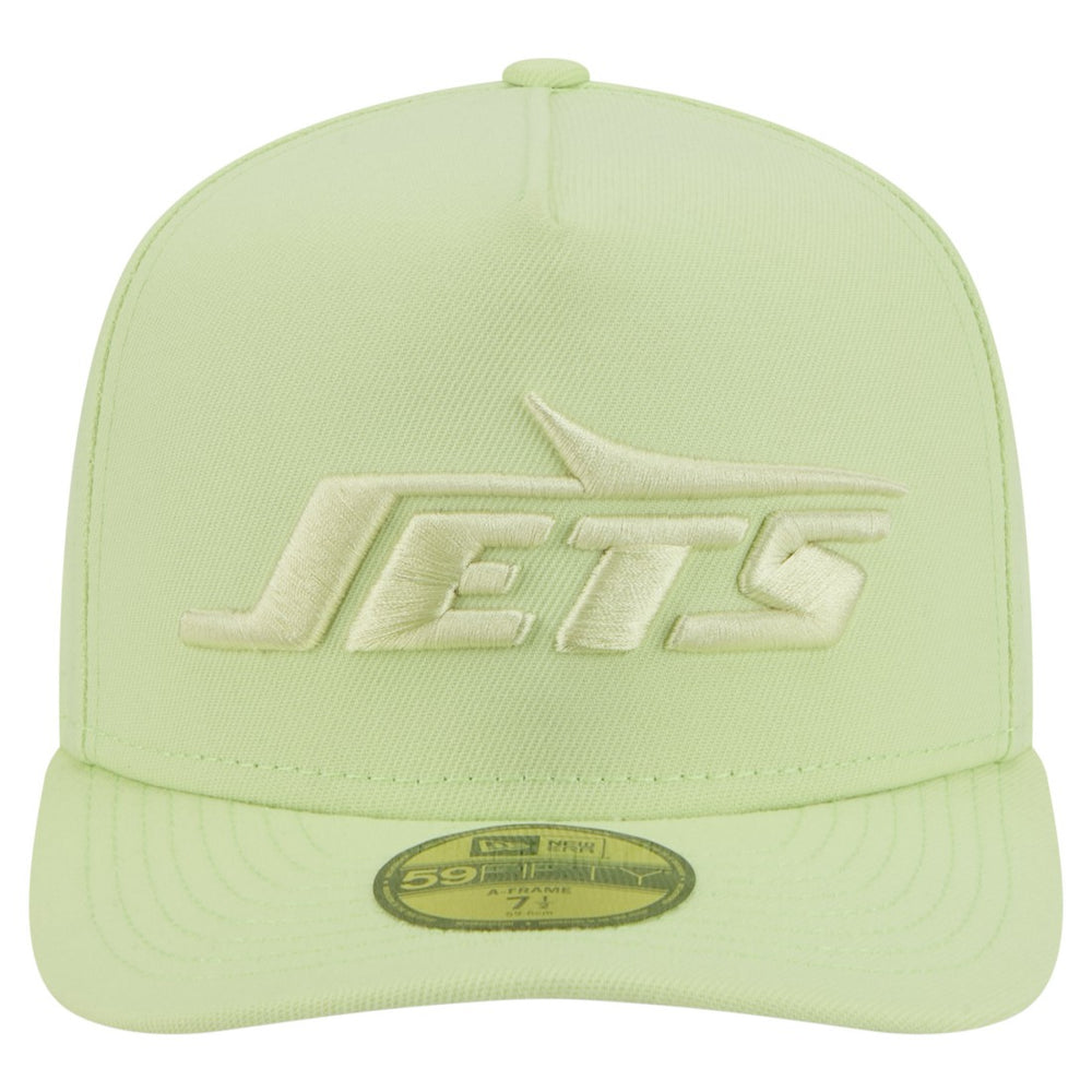 New York Jets New Era Color Pack A-Frame 59FIFTY Fitted Hat Green - NFL