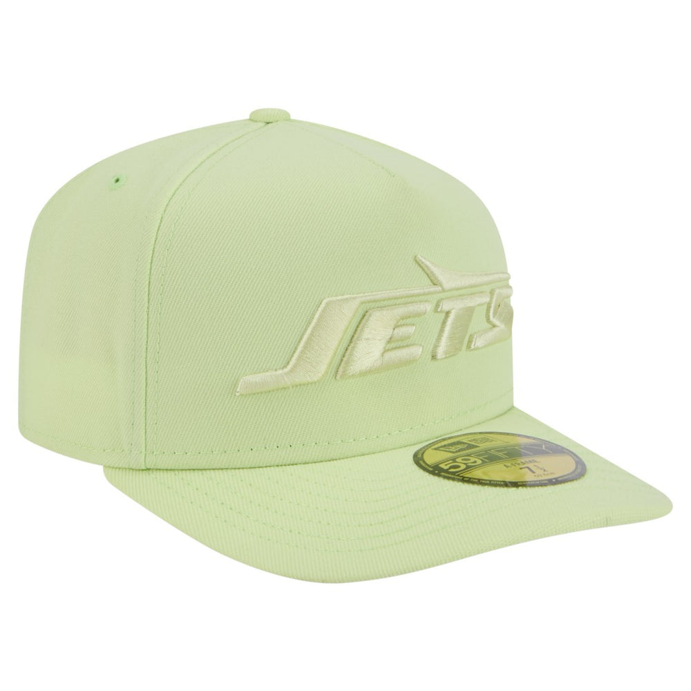 New York Jets New Era Color Pack A-Frame 59FIFTY Fitted Hat Green - NFL