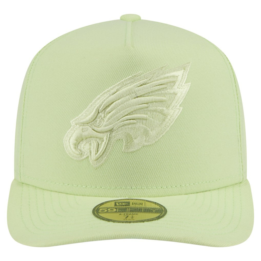 Philadelphia Eagles New Era Color Pack A-Frame 59FIFTY Fitted Hat Green - NFL