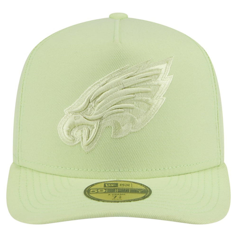 Philadelphia Eagles New Era Color Pack A-Frame 59FIFTY Fitted Hat Green - NFL