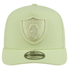 Las Vegas Raiders New Era Color Pack 9FIFTY Snapback Hat Light Green - NFL