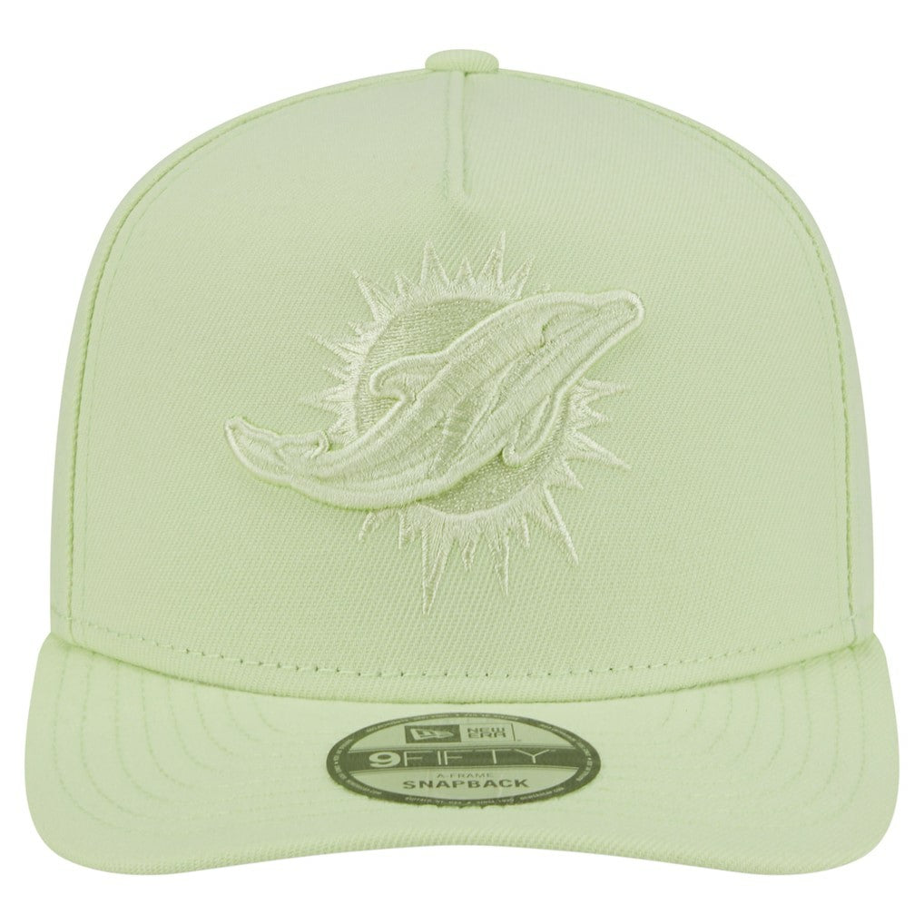 Miami Dolphins New Era Color Pack 9FIFTY Snapback Hat Light Green - NFL