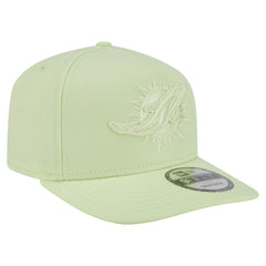 Miami Dolphins New Era Color Pack 9FIFTY Snapback Hat Light Green - NFL