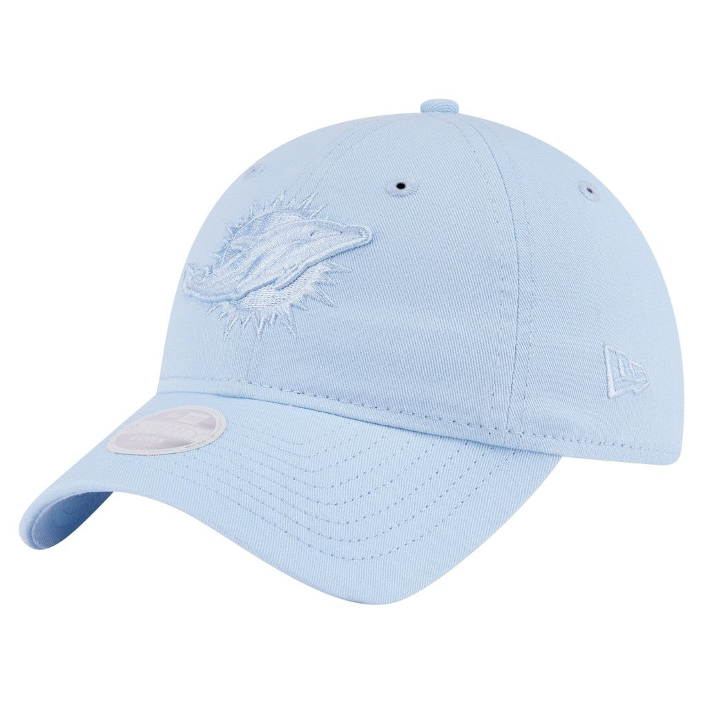 Miami Dolphins New Era Women's Color Pack 9TWENTY Adjustable Hat Light Blue - NFL