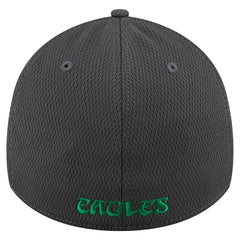 Philadelphia Eagles New Era Throwback Logo Main 39THIRTY Flex Hat Graphite - NFL
