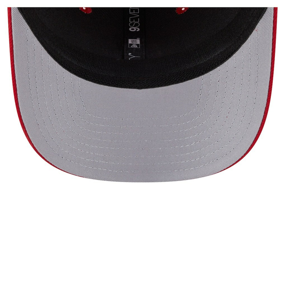 San Francisco 49ers New Era Main Trucker 9SEVENTY Stretch-Snap Hat Scarlet - NFL