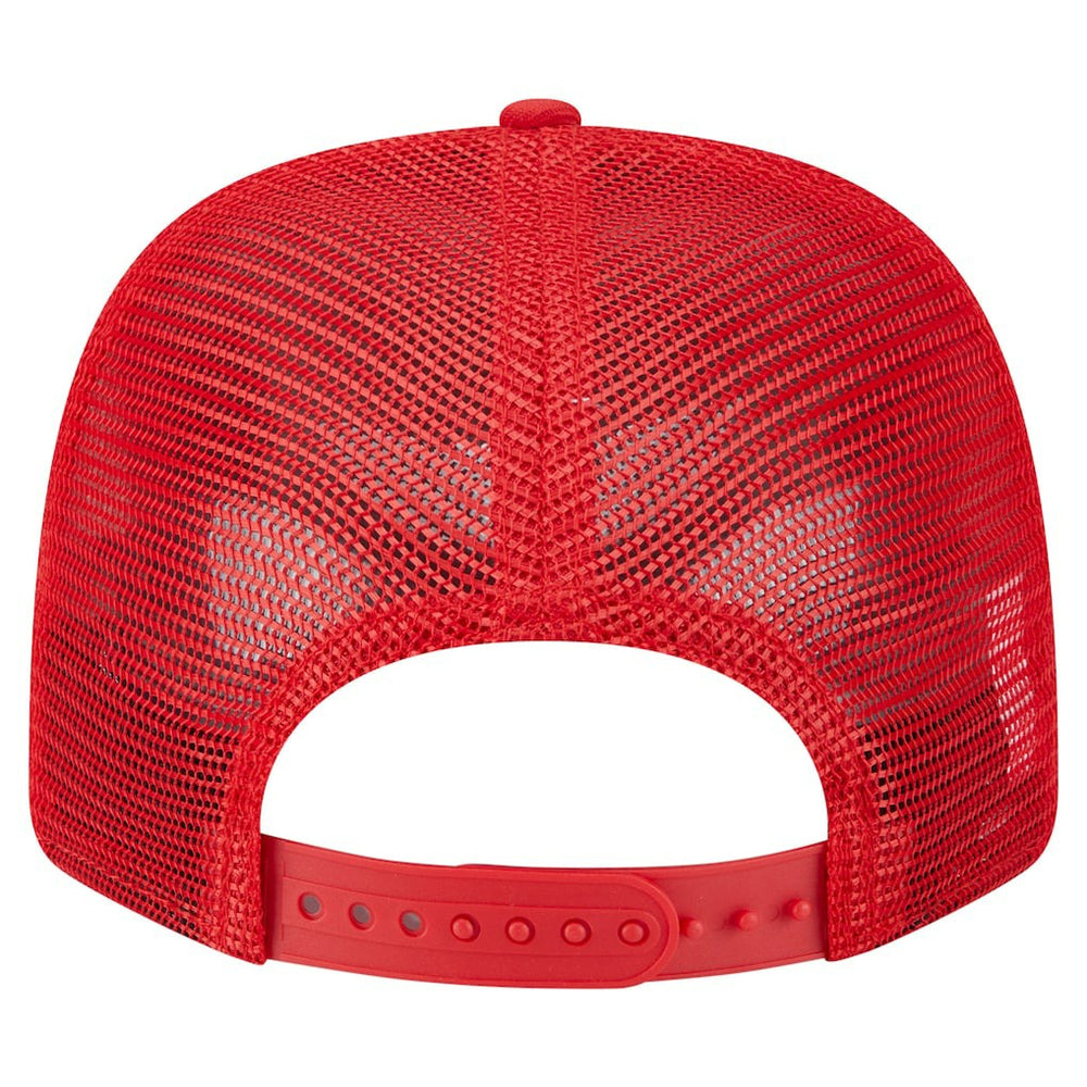 Kansas City Chiefs New Era Main Trucker 9SEVENTY Stretch-Snap Hat Red - NFL
