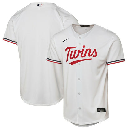 Minnesota Twins Nike Youth Home Replica Jersey - White | MLB Jerseys