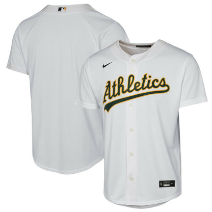 Athletics Nike Youth Home Replica Jersey - White | MLB Jerseys