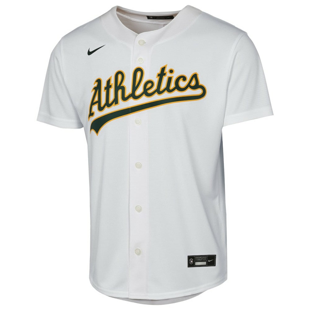 Athletics Nike Youth Home Replica Jersey - White | MLB Jerseys