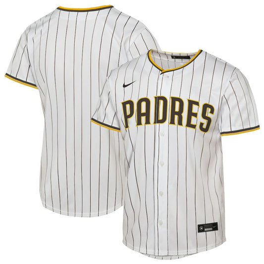 San Diego Padres Nike Youth Home Replica Jersey - White | MLB Jerseys