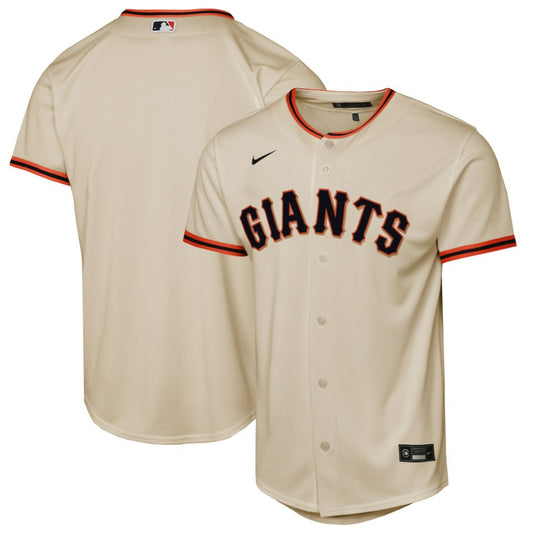San Francisco Giants Nike Youth Home Replica Jersey - Cream | MLB Jerseys