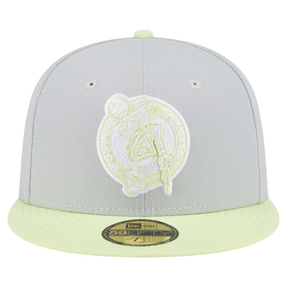 New Era - Boston Celtics Color Pack 2-Tone 59FIFTY Fitted Hat - Gray/Green