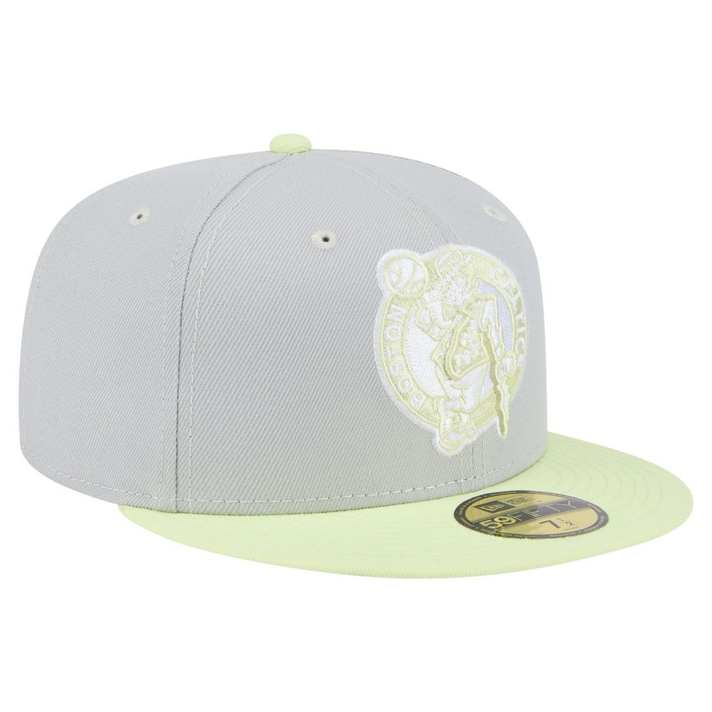New Era - Boston Celtics Color Pack 2-Tone 59FIFTY Fitted Hat - Gray/Green