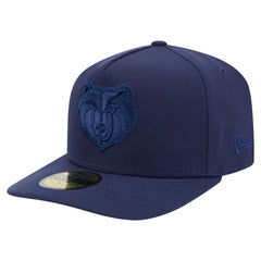 New Era - Memphis Grizzlies Colorpack A-Frame Pinch Front 59FIFTY Fitted Hat - Navy