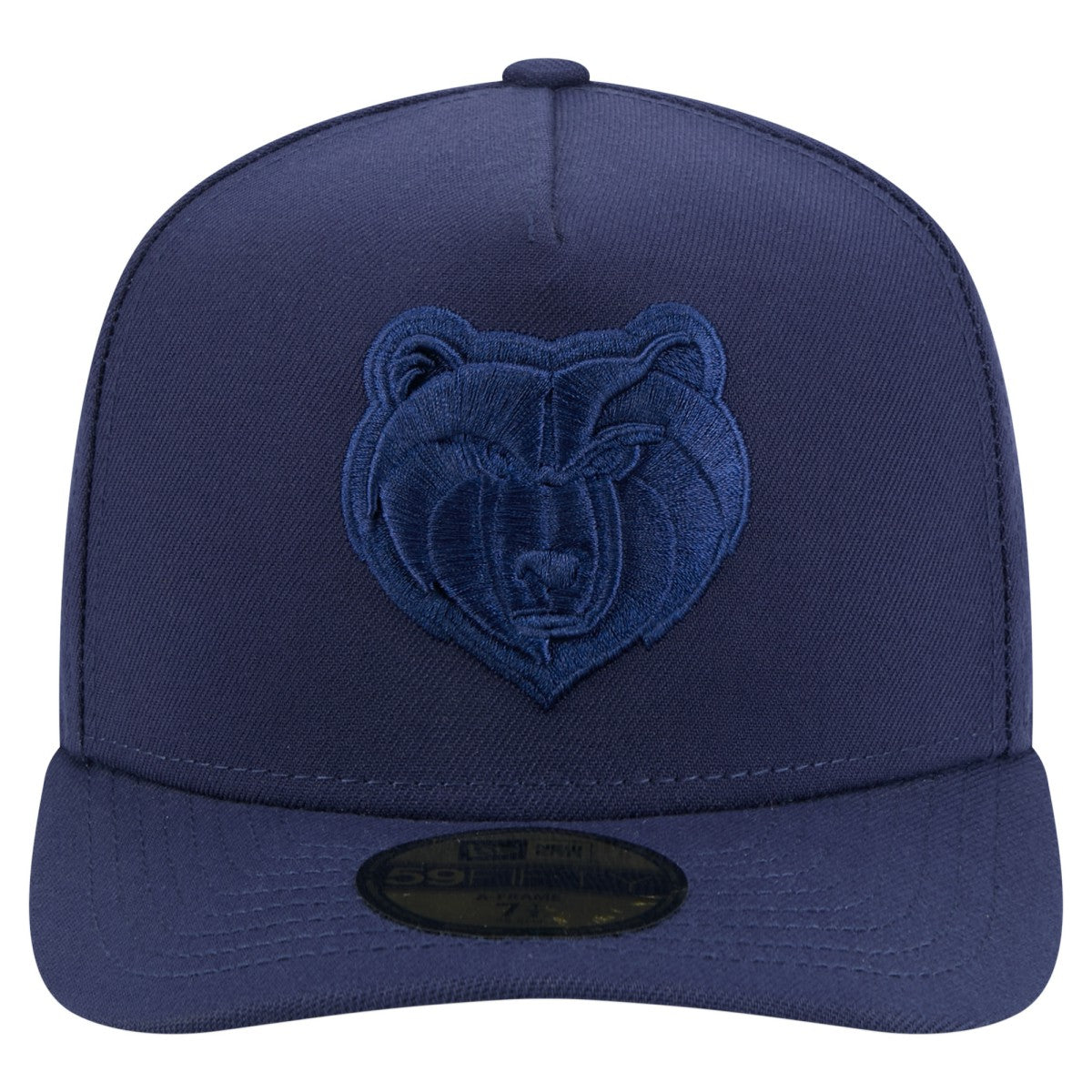 New Era - Memphis Grizzlies Colorpack A-Frame Pinch Front 59FIFTY Fitted Hat - Navy