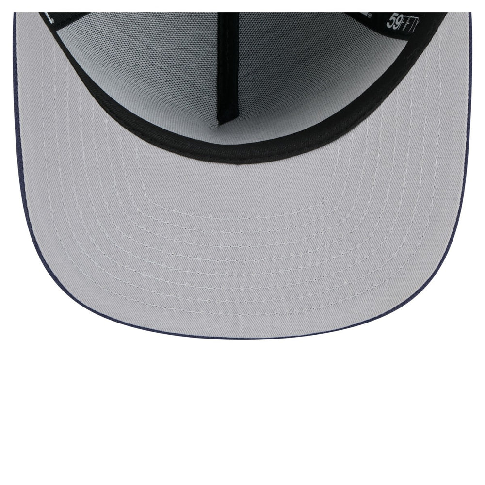 New Era - Milwaukee Bucks Colorpack A-Frame Pinch Front 59FIFTY Fitted Hat - Navy
